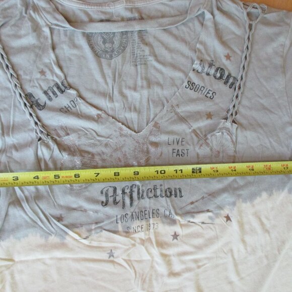 The Buckle Affliction Motorcycle t-shirt womens medium - Picture 7 of 10